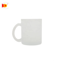 Logo personnalisé de haute qualité 11oz sublimation tasse de café en verre